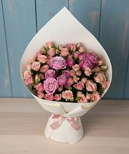 Букет цветов из:  Розы в Саввинской Слободе